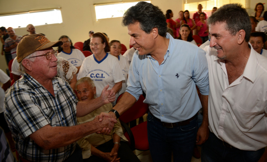 Goevernador Beto Richa durante solenidade onde libera investimentos para reparos em escolas estaduais.
Miraselva.