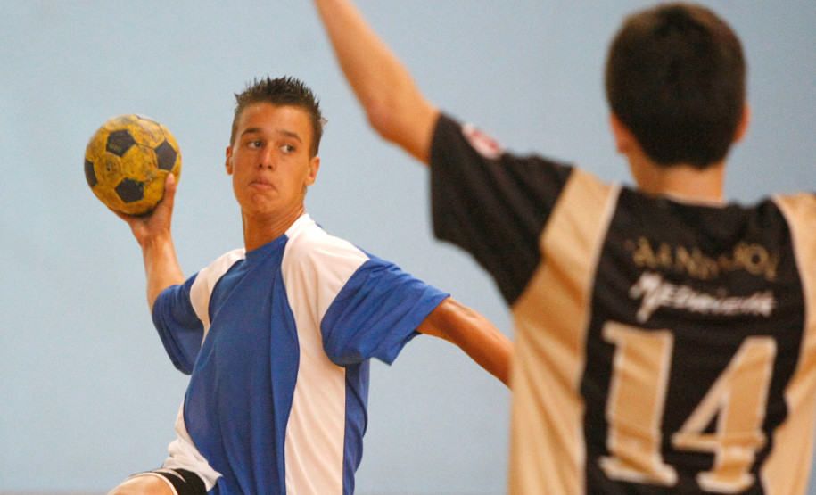 14-05-13 - Jogos Escolares,  jogo de Handebol.