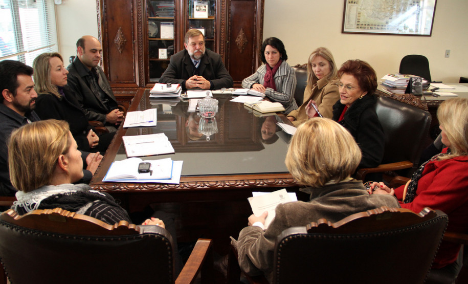 Secretário recebe dirigentes da Undime