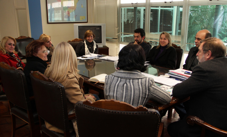 Secretário recebe dirigentes da Undime