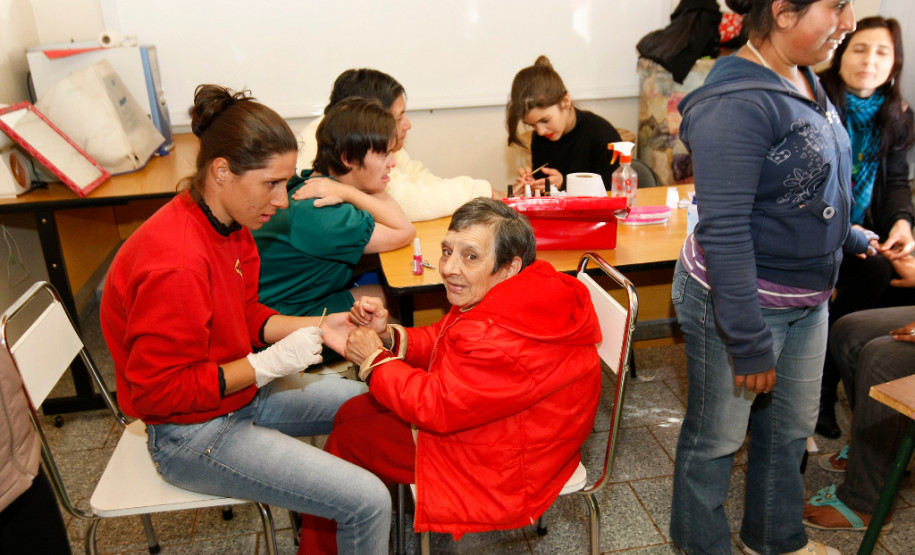 Apae de Coronel Vivida comemora a Semana Nacional da Pessoa com Deficiência Intelectual e Múltipla 2013. 28-08-13.