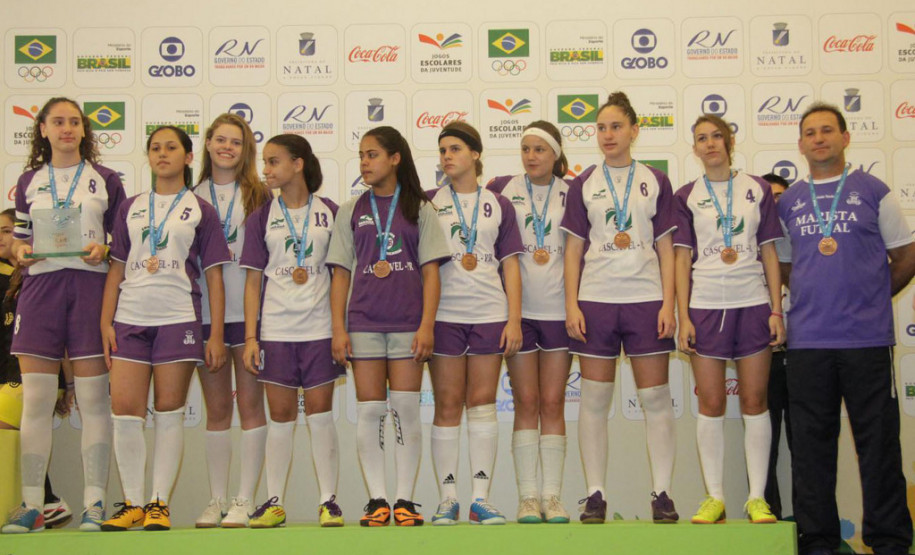 Estudantes de 12 a 14 participaram em Natal, RN, de evento que contou com disputa de 15 modalidades esportivas.