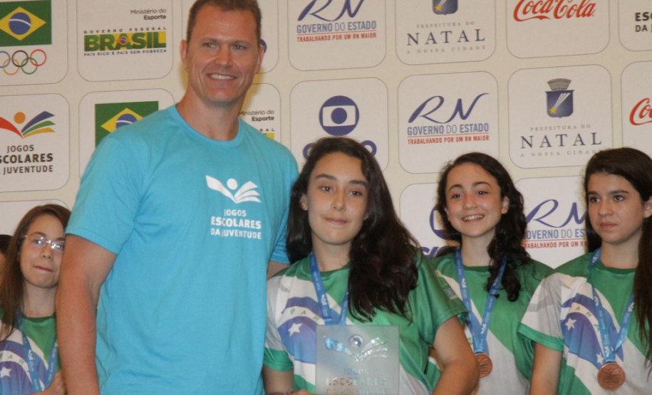 Estudantes de 12 a 14 participaram em Natal, RN, de evento que contou com disputa de 15 modalidades esportivas.