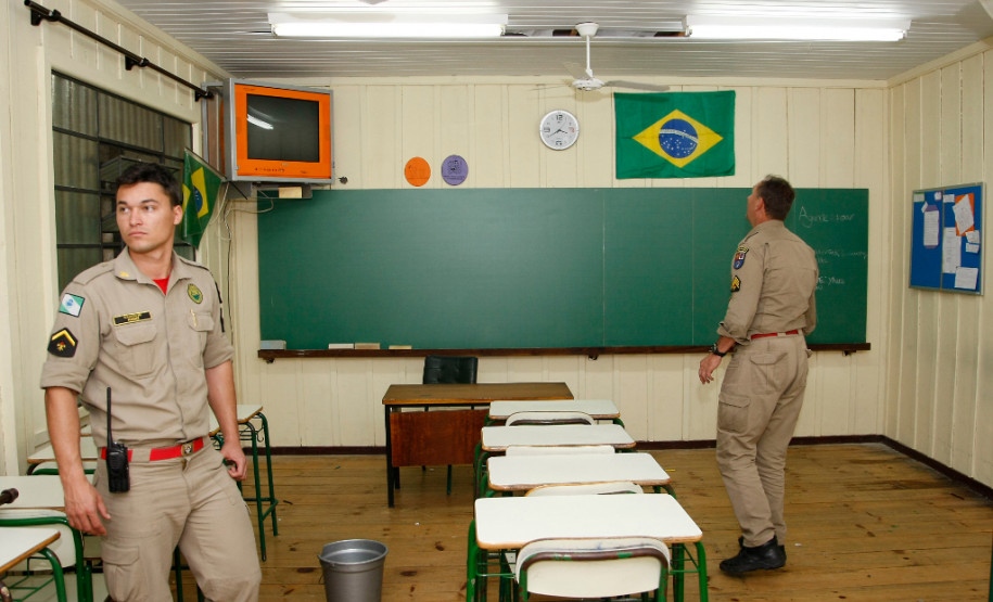 Escola Estadual Angelo Trevisan. 04-10-13. Foto: