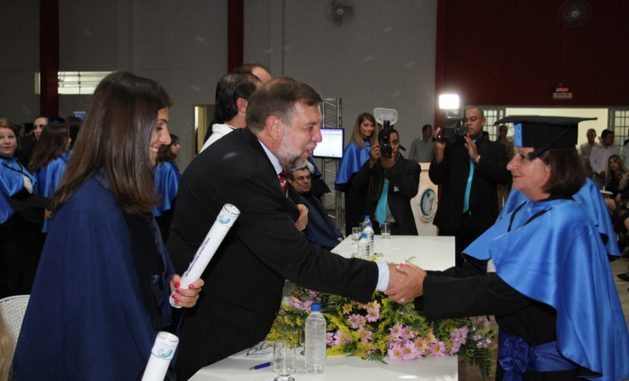 Formatura Formatura de alunos da oferta especial do curso de Licenciatura em Pedagogia.
