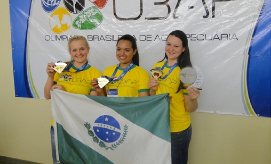 2º lugar: Ana Paula Heck Schneider, Tatiana Cristina Roque e Vanessa Larissa Manuel de Souza, orientadas pela professora Sandra Regina Fernandes Iora.
