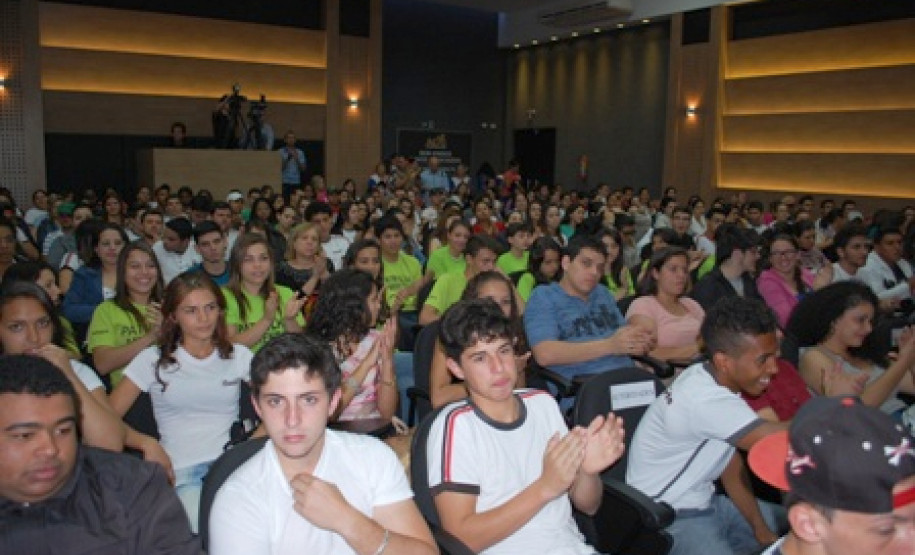 Participantes do Evento em total sintonia com a programação