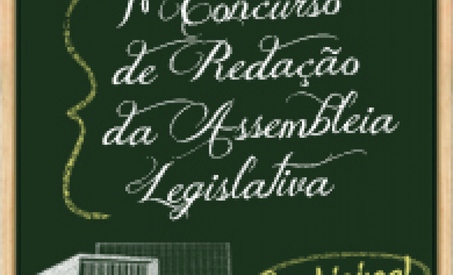 Escolas podem enviar ainda hoje (28) uma redação por turma para o 1º Concurso de Redação da Assembleia Legislativa do Paraná.