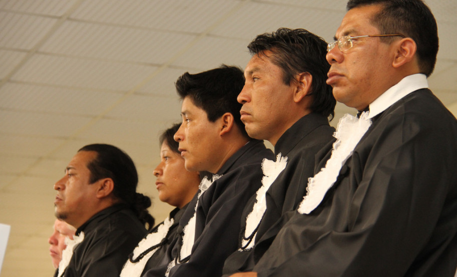 Formatura de docentes indígenas em Guarapuava.