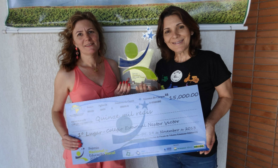 Deolinda Cornicelli Buosi é professora de arte no Colégio Estadual Nestor Victor, em Pérola. Seu projeto ficou em primeiro lugar entre 190 inscritos.