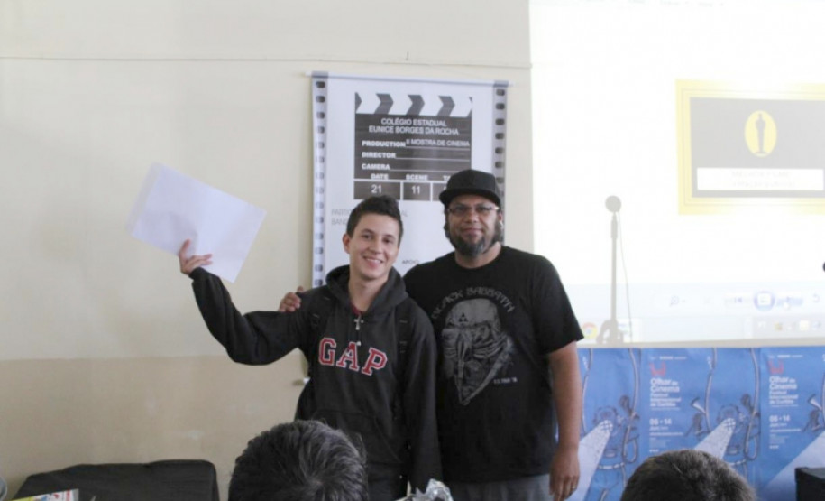 Criatividade dos alunos do Ensino Médio do Colégio Estadual do Campo Eunice da Rocha, em São José dos Pinhais, foi transformada em cinema.
