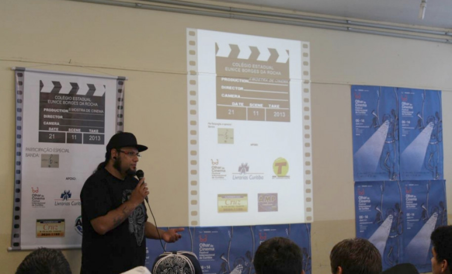 Criatividade dos alunos do Ensino Médio do Colégio Estadual do Campo Eunice da Rocha, em São José dos Pinhais, foi transformada em cinema.