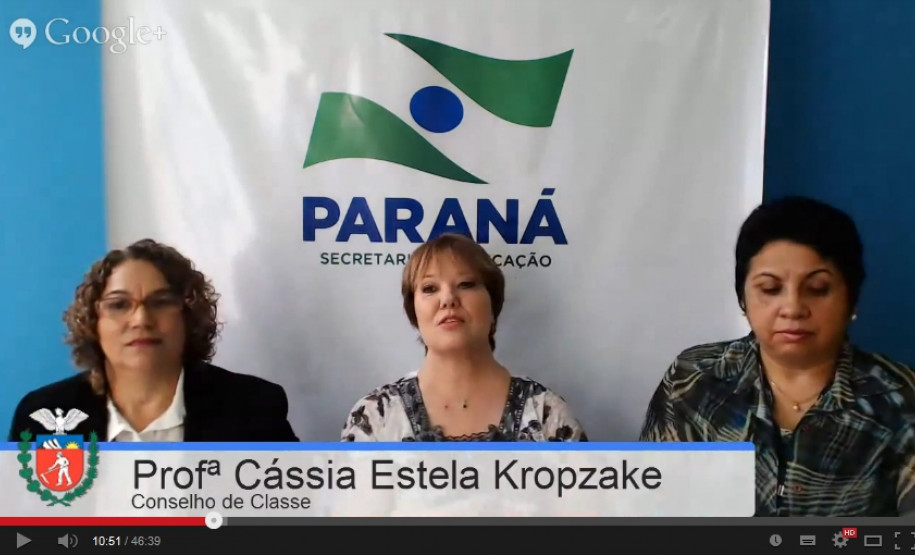 Palestra online sobre "Conselho de Classe Participativo para a Melhoria das Práticas Pedagógicas"