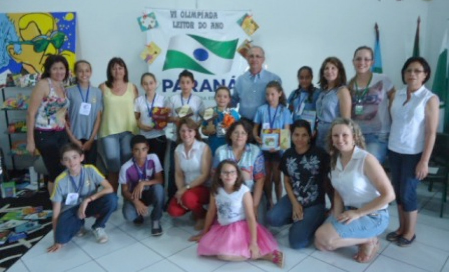 6º Olimpíada Leitor do Ano incentiva a leitura nos alunos dos anos iniciais do ensino fundamental da rede municipal de ensino e anos finais da rede estadual.