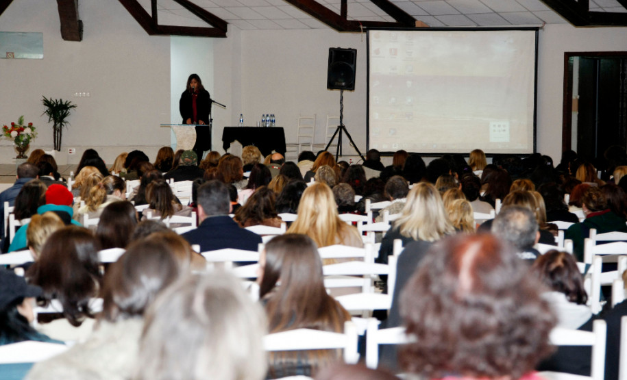 Semana Pedagógica no segundo semestre de 2013.