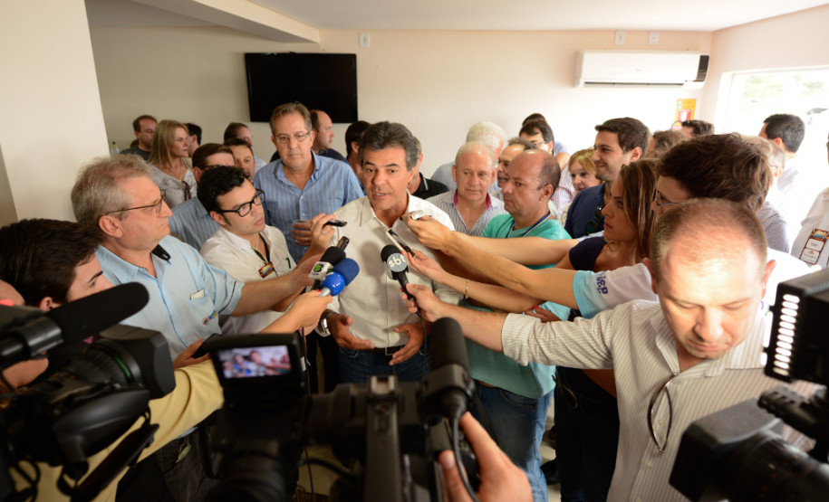 Governador visitou obras do Centro Estadual de Educação Profissional do Sudoeste e do Colégio Estadual Eduardo Virmond Suplicy. 14/03/2014.