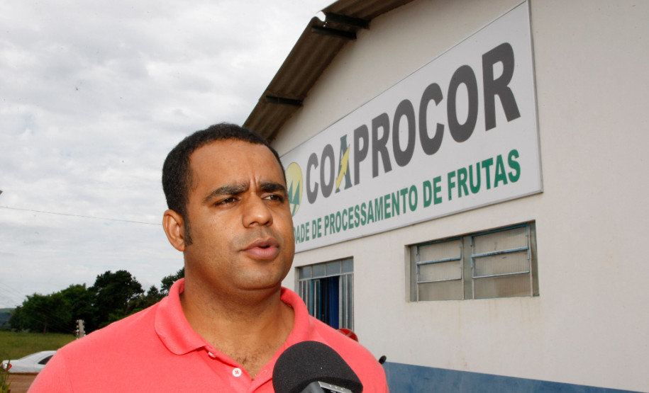 COAPROCOR, Cooperativa Agroindustrial de Produtores de Corumbatai do Sul, na foto o presidente da cooperativa . 12-03-14.