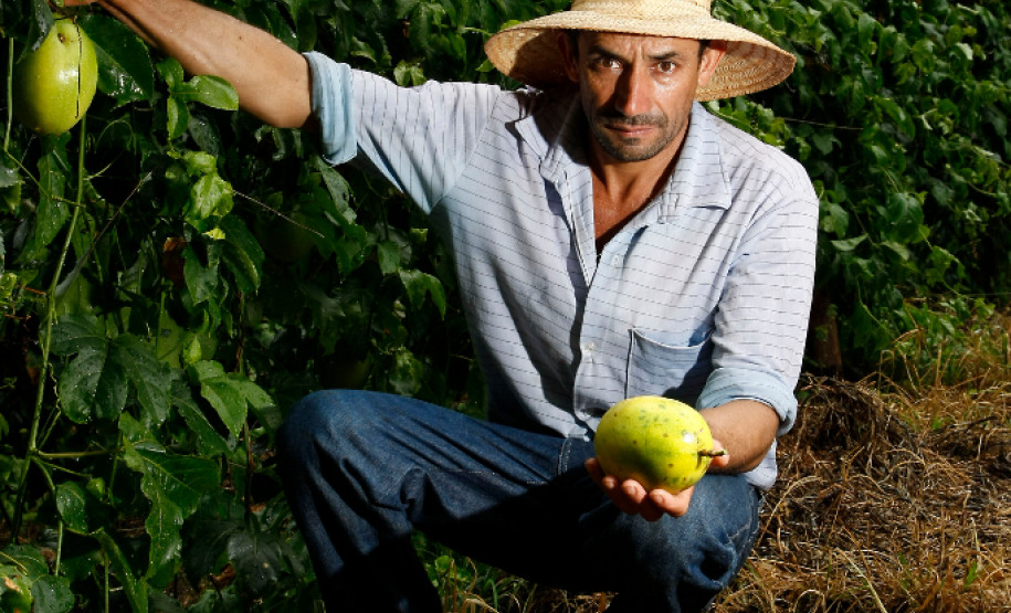 COAPROCOR, Cooperativa Agroindustrial de Produtores de Corumbatai do Sul, na foto Olavo Aparecido Luciano. 12-03-14.