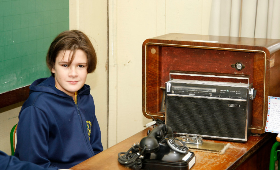 Colégio Estadual Angelo Trevisan, apresentação de trabalhos de alunos. 27-03-14.