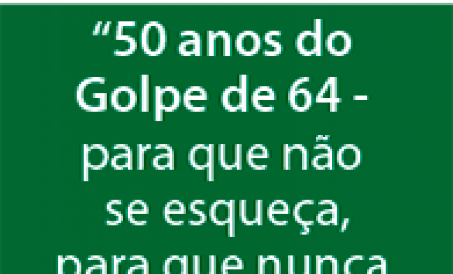 Alunos do ensino médio da rede estadual podem participar com um cartaz ou documentário curta metragem sobre o tema.