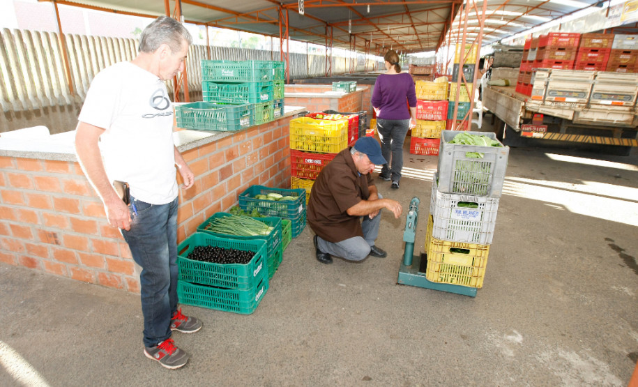Distribuição da merenda escolar na Cooperativa de Produção e Comercialização dos Agricultores Familiares de Ibaiti (Coompetir). 01-04-14.