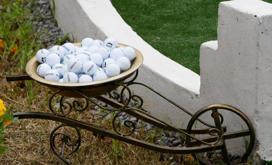 Entrega de quadra de golf 7 no complexo de Esportes do Tarumã. 16-04-14.