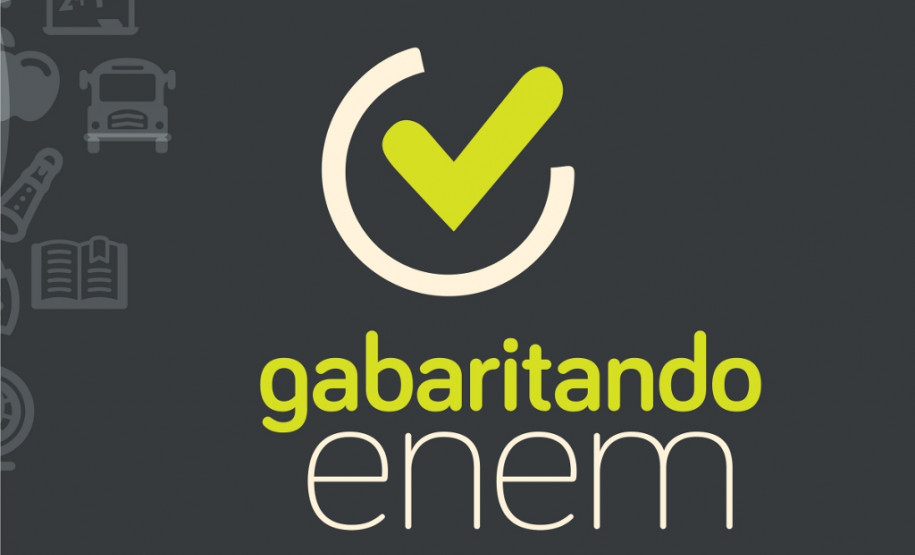 Secretarias repetem parceria Gabaritando Enem para oferecer videoaulas de apoio para todos os participantes do Exame Nacional do Ensino Médio.