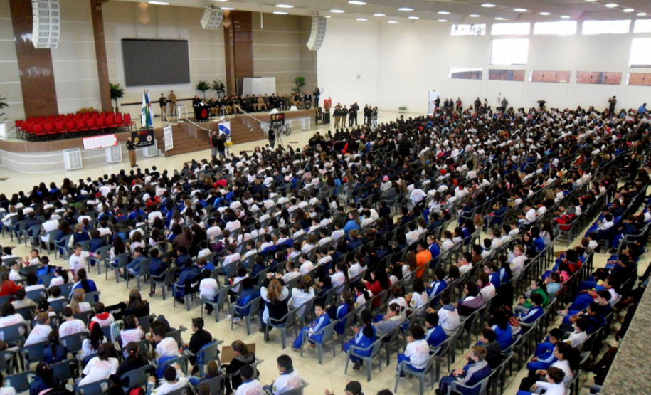 Programa de Resistência às Drogas (Proerd) do Paraná é uma parceria das secretarias da Segurança Pública e da Educação com os municípios.
