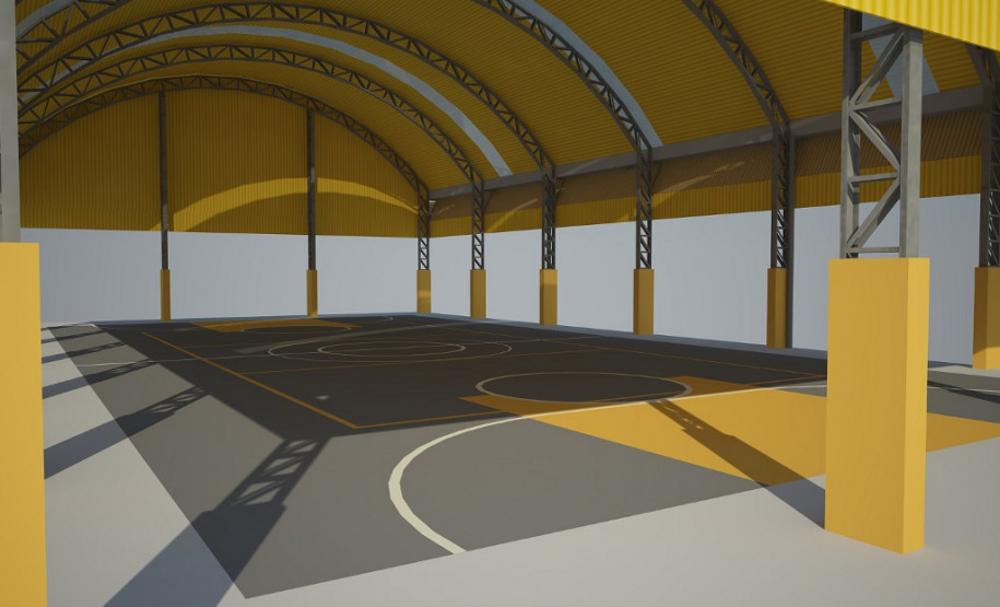 A Secretaria da Educação inicia neste mês de junho os trabalhos para cobertura de quadras poliesportivas em 15 escolas da rede estadual, obras que beneficiarão 7 mil alunos