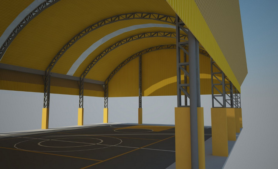 A Secretaria da Educação inicia neste mês de junho os trabalhos para cobertura de quadras poliesportivas em 15 escolas da rede estadual, obras que beneficiarão 7 mil alunos