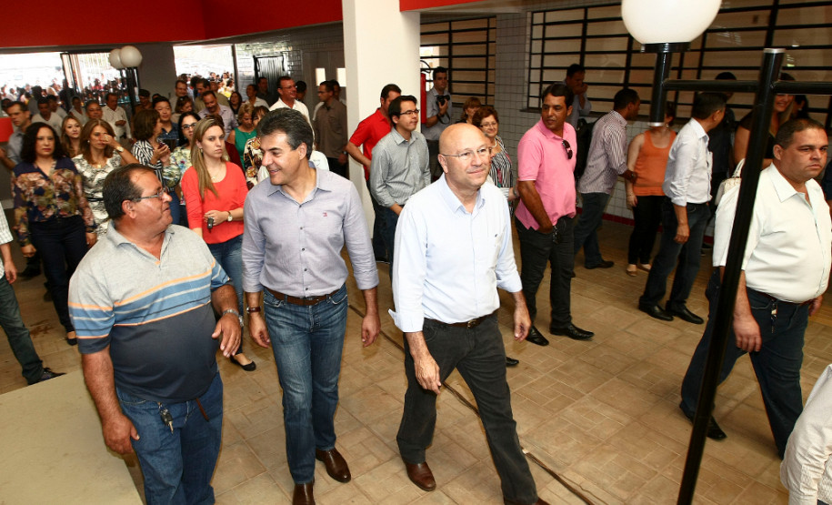 Governador Beto Richa inaugura Centro Estadual de Educação Profissional. - Assaí/PR, 27.06.2014