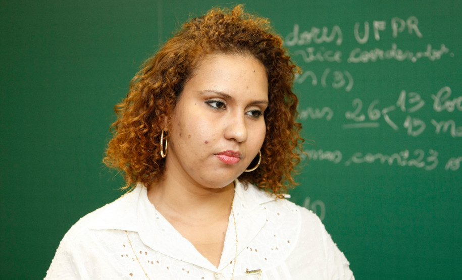 Formação do PNAIC, na foto Monica Rodrigues. 17-10-14.