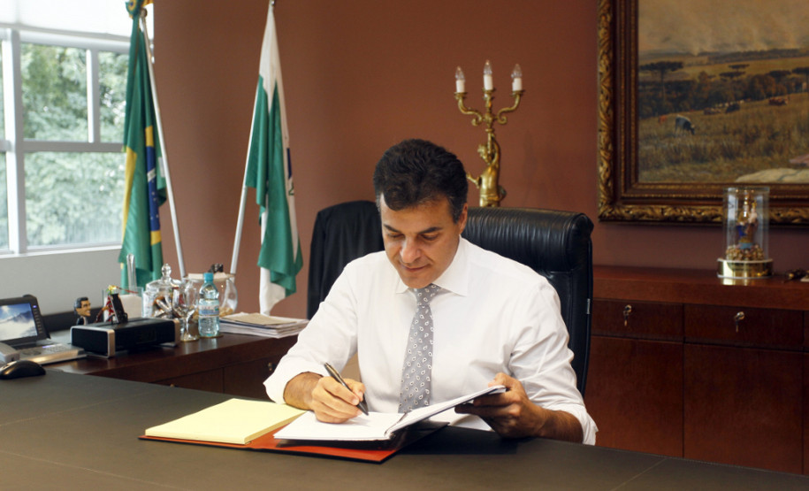 Governador Beto Richa, foto de arquivo.