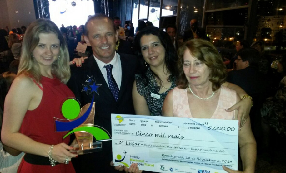 Projeto Desafios para Jovens do Século 21 desenvolvido na Escola Estadual Moreira Sales, foi premiado na categoria Escolas deste ano.