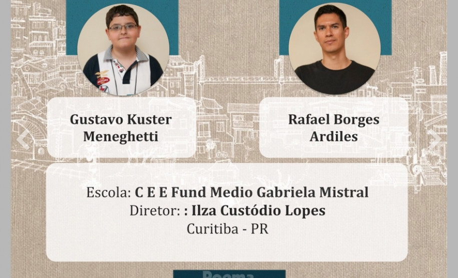 Alunos vencem Olimpíada de Língua Portuguesa Paraná conta com três vencedores em Olimpíada de Língua Portuguesa: Escrevendo o Futuro. Ao todo, mais de 170 mil textos concorreram em quatro categorias.
