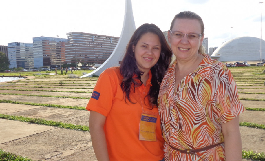 Jovem senadora do Paraná, Maria Cristiane Andrade.