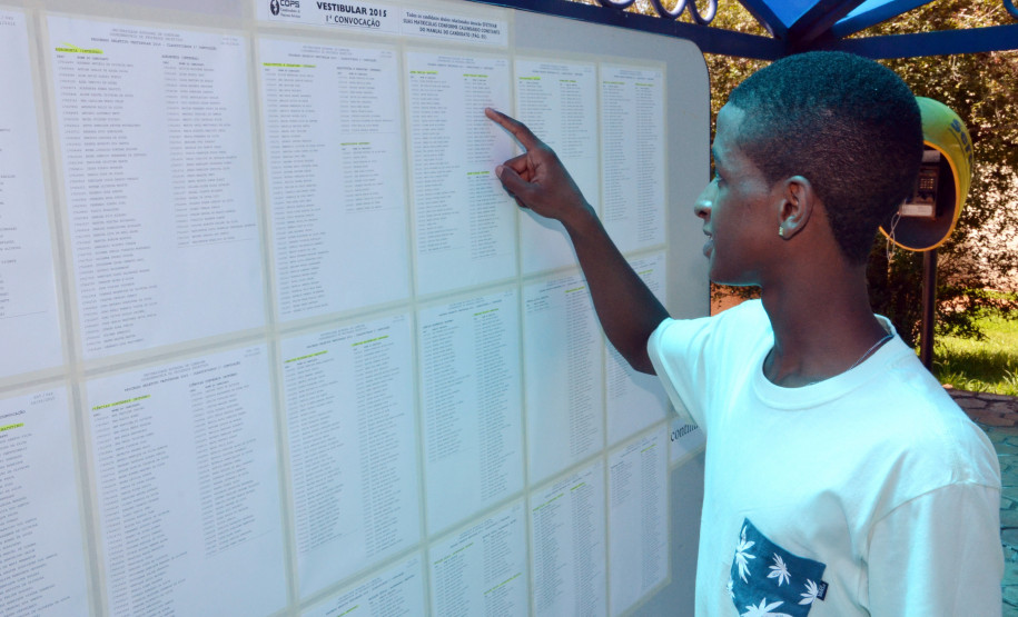 Universidade Estadual de Londrina (UEL) e Universidade Estadual de Ponta Grossa (UEPG) iniciam nesta semana o processo de efetivação das matrículas.