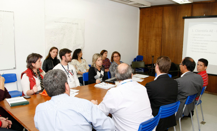 O sistema eletrônico usado pela Secretaria de Estado da Educação para compra e controle dos alimentos da agricultura familiar será implantado em outros Estados. O modelo foi apresentado nesta quinta-feira (23) para representantes da Fundação Banco do Brasil e será levado para outros órgãos educacionais, agricultores e setores público e privado do País. 23-04-15.