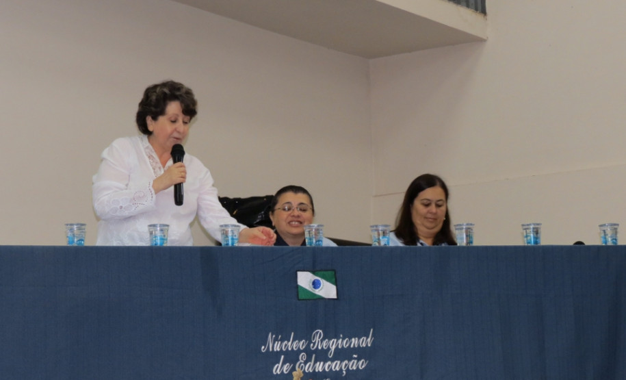 Audiência Regional do NRE de Ponta Grossa.