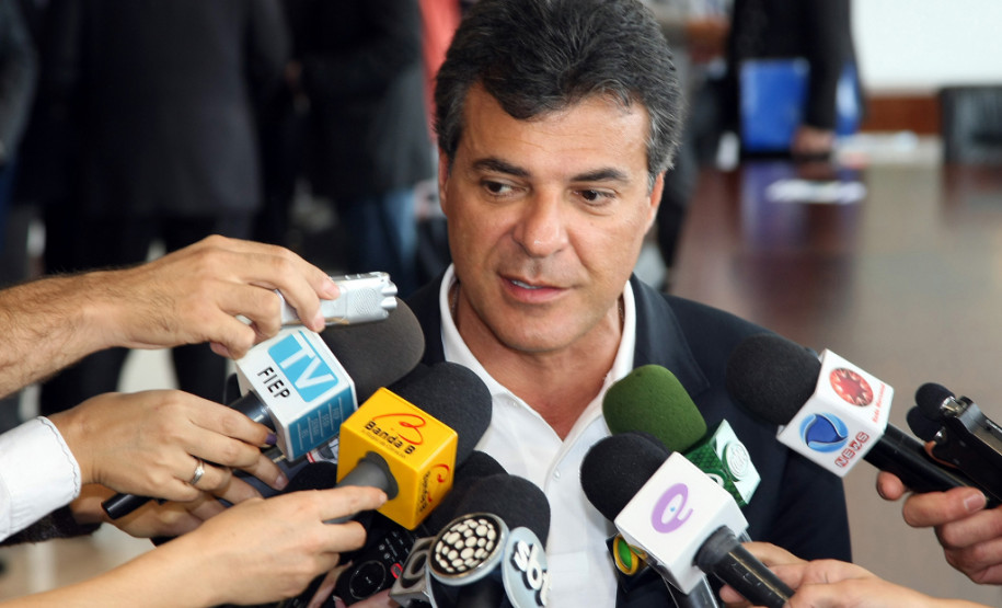 Governador Beto Richa.