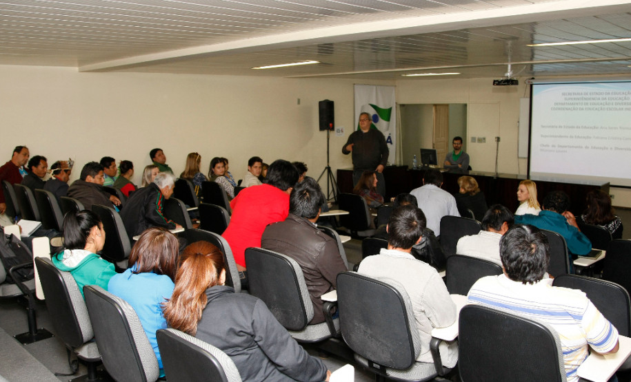 No encontro foi apresentado um balanço de tudo o que a secretaria já fez na educação indígena e discutidos futuros avanços para área.