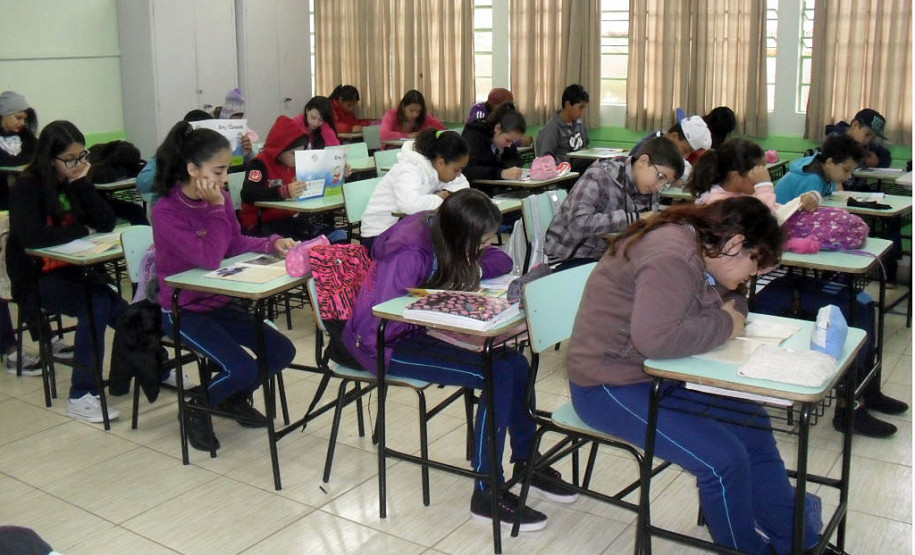Escola Estadual Nossa Senhora de Fátima, de Telêmaco Borba, supera meta do Paraná no Ideb.