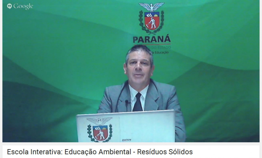 Técnicos da Secretaria Estadual do Meio Ambiente e Recursos Hídricos estão capacitando funcionários e professores da rede estadual.
