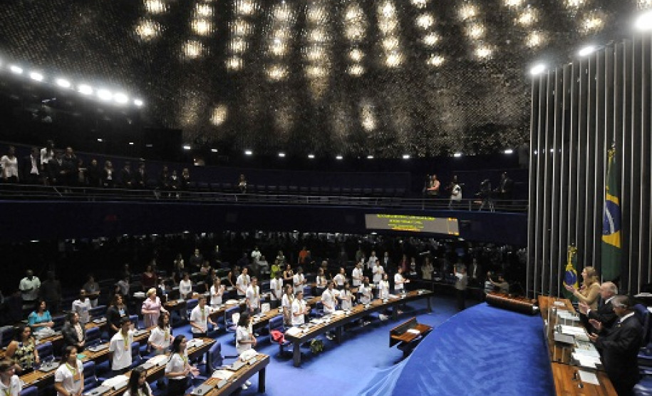 Aluno representa Paraná no Senado Federal