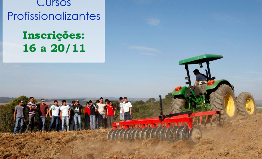 As inscrições para os cursos técnicos em nível médio oferecidos pela Secretaria de Estado da Educação iniciam nesta segunda-feira (16) e terminam na próxima sexta-feira (20). Os cadastros devem ser realizados nas próprias unidades escolares ofertantes. As inscrições podem ser feitas por meio da internet apenas em Centros Estaduais de Educação Profissional (CEEPs) e em Colégios Agrícolas Estaduais.