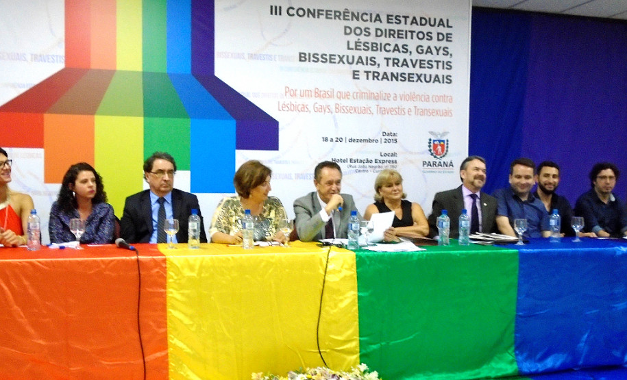 III Conferência Estadual dos Direitos de Lésbicas, Gays, Bissexuais, Travestis e Transexuais do Estado do Paraná.