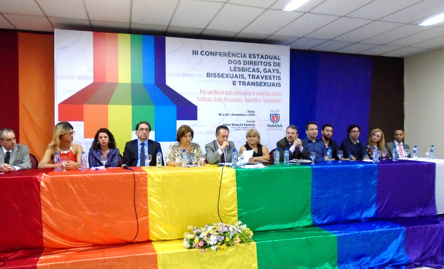 III Conferência Estadual dos Direitos de Lésbicas, Gays, Bissexuais, Travestis e Transexuais do Estado do Paraná.