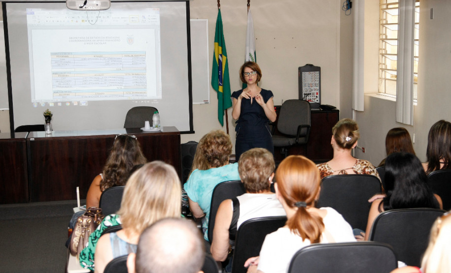As ampliações dos projetos foram anunciadas nesta quinta-feira (18), em Curitiba, durante reunião com os técnicos coordenadores Financeiros dos Núcleos Regionais da Educação.