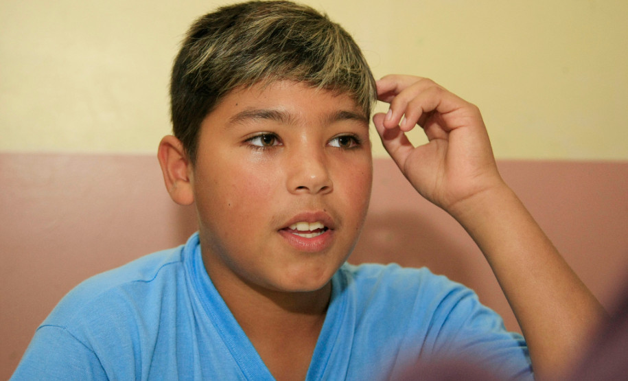 Escola participa de festival internacional de cinema “O ensino é diferente e tem várias coisas legais que aprendemos todos os dias”, contou o aluno Luan Pablo de Paula Santos, 12 anos, do 8° ano.