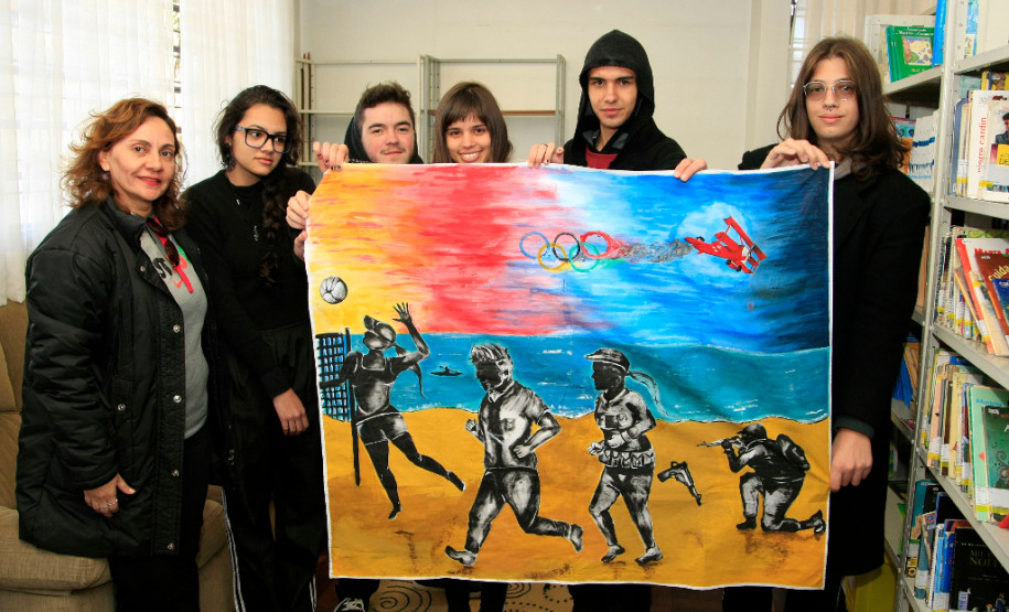 Jogos Olímpicos são tema de atividades na rede estadual Os Jogos Olímpicos do Rio de Janeiro começam em 5 de agosto e os temas relacionados aos esportes despertam interesse dos estudantes das escolas estaduais